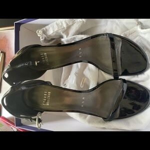 Stuart Weitzman patent leather heals